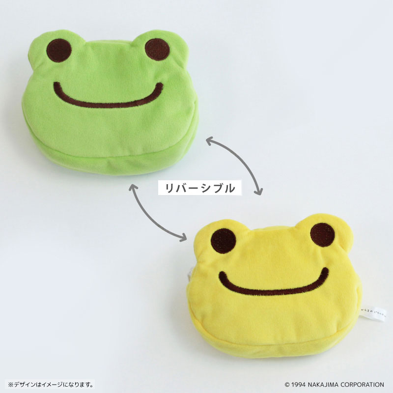 Yahoo! Yahoo!ショッピング(ヤフー ショッピング)かえるのピクルス グッズ 通販 pickles the frog リバーシブルポーチ ポーチ 小さめ 小物入れ 化粧ポーチ 小物ポーチ ミニポーチ キャラクター かわいい