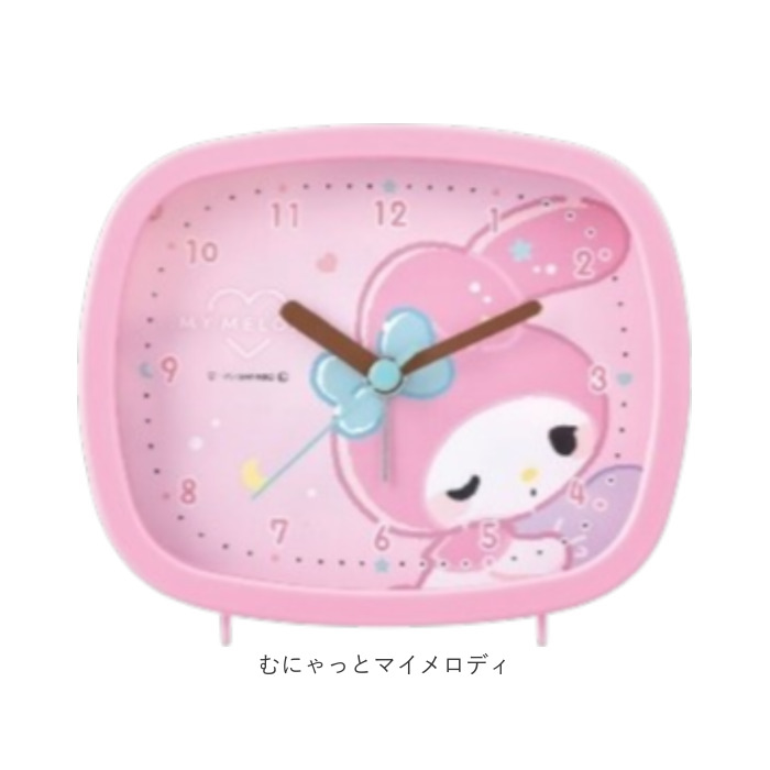 My マイメロディ 目覚まし時計 ピンク Melody 目覚まし時計 ピンク