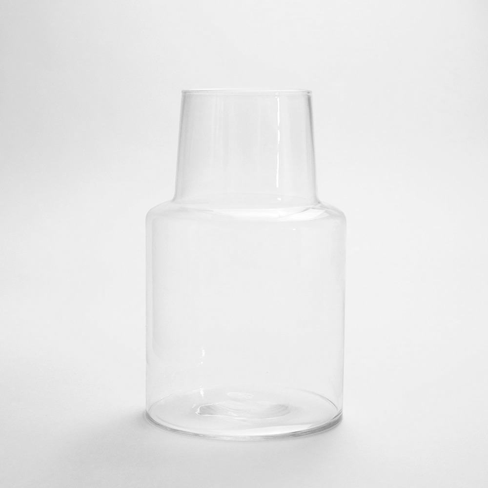 フラワーベース リサイクルガラス 花瓶 おしゃれフラワーベース ガラス 透明 花器 ガラス製 再生ガラス リューズガラス おしゃれ 花束 枝物 クリア｜moccasin｜02