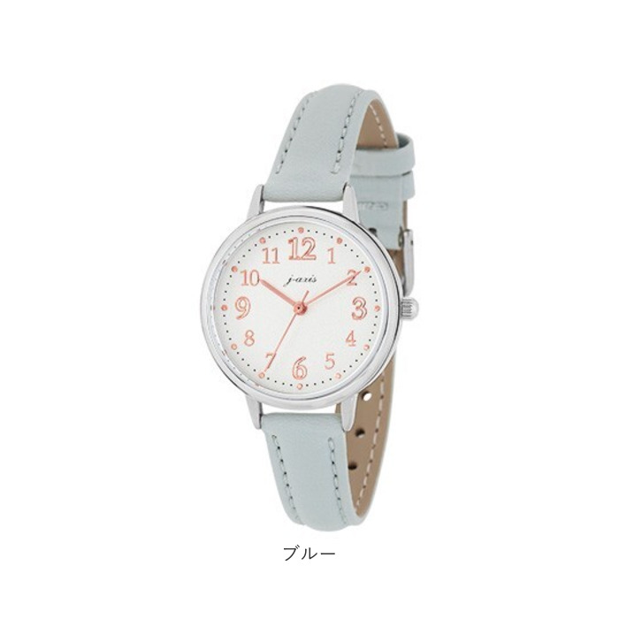 ジェイアクシス 腕時計 J-AXIS HL269 アナログ腕時計 リストウォッチ 時計 ウォッチ レディース 合皮 ベルト フェイクレザー｜moccasin｜18