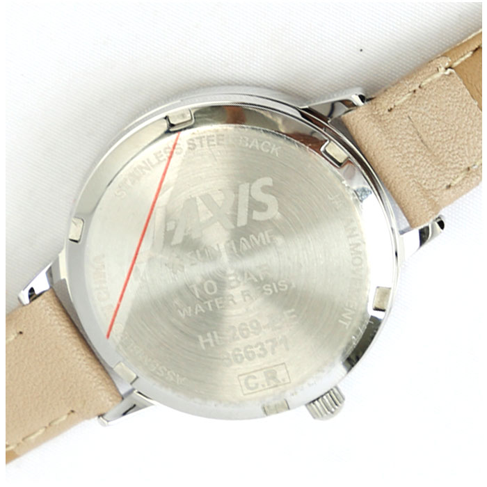 ジェイアクシス 腕時計 J-AXIS HL269 アナログ腕時計 リストウォッチ 時計 ウォッチ レディース 合皮 ベルト フェイクレザー｜moccasin｜12
