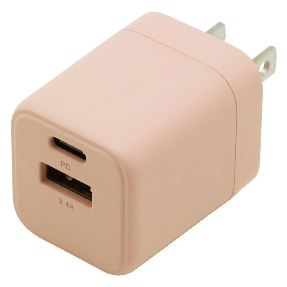AC充電器 Type-C USBポート 充電器 コンパクトAC充電器Type-CUSBポート USB...