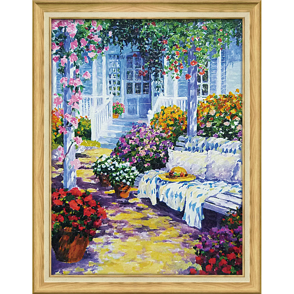 アートフレーム 通販 日本 壁掛けアート 絵画 壁飾り W54x H69cm アートポスター 風景画 おしゃれ かわいい 玄関 リビング 寝室 新生活 結婚祝い 額入り_2
