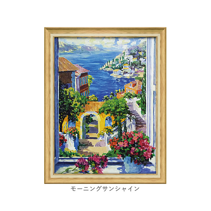 アートフレーム 通販 日本 壁掛けアート 絵画 壁飾り W54x H69cm アートポスター 風景画 おしゃれ かわいい 玄関 リビング 寝室 新生活 結婚祝い 額入り_14