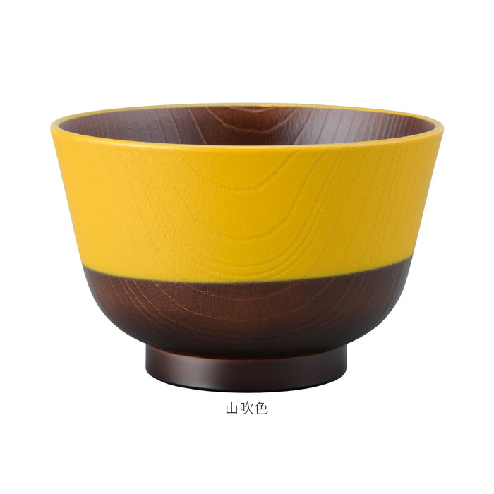 お椀 通販お椀 食洗機対応 にっぽん伝統色 羽反塗分 汁椀 しるわん おわん 電子レンジ対応 日本製 約 12cm 食器 皿 木目 味噌汁 おしゃれ キッチン雑貨 新生活 | ブランド登録なし | 17