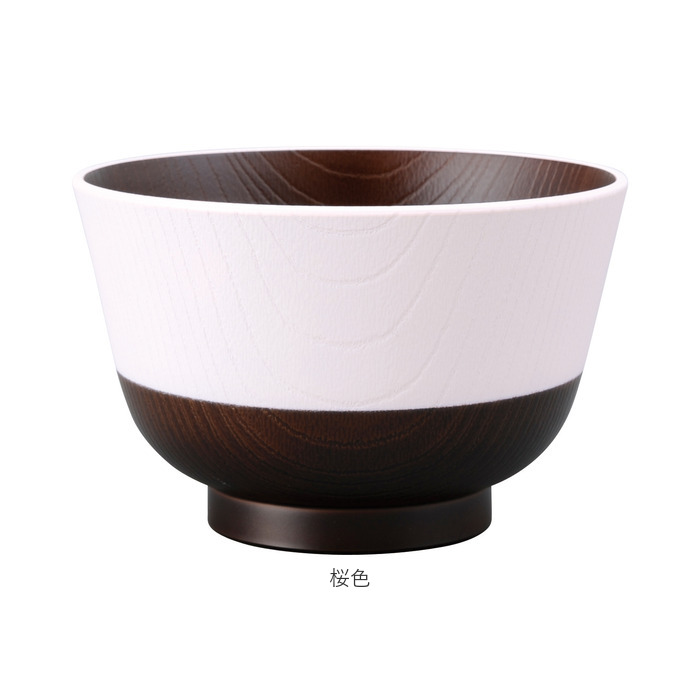 お椀 通販お椀 食洗機対応 にっぽん伝統色 羽反塗分 汁椀 しるわん おわん 電子レンジ対応 日本製 約 12cm 食器 皿 木目 味噌汁 おしゃれ キッチン雑貨 新生活 | ブランド登録なし | 19