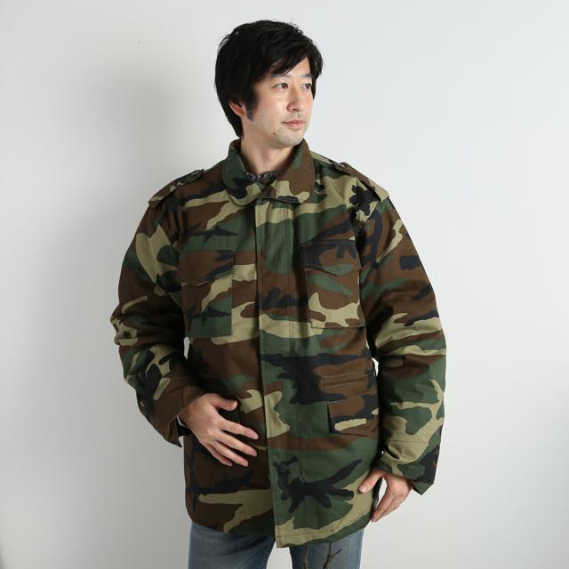 ロスコ ジャケット 通販 メンズ Rothco M-65 ミリタリージャケット Field Jacket フィールドジャケット モッズコート ライナー  アウトドア ミリタリー 米軍