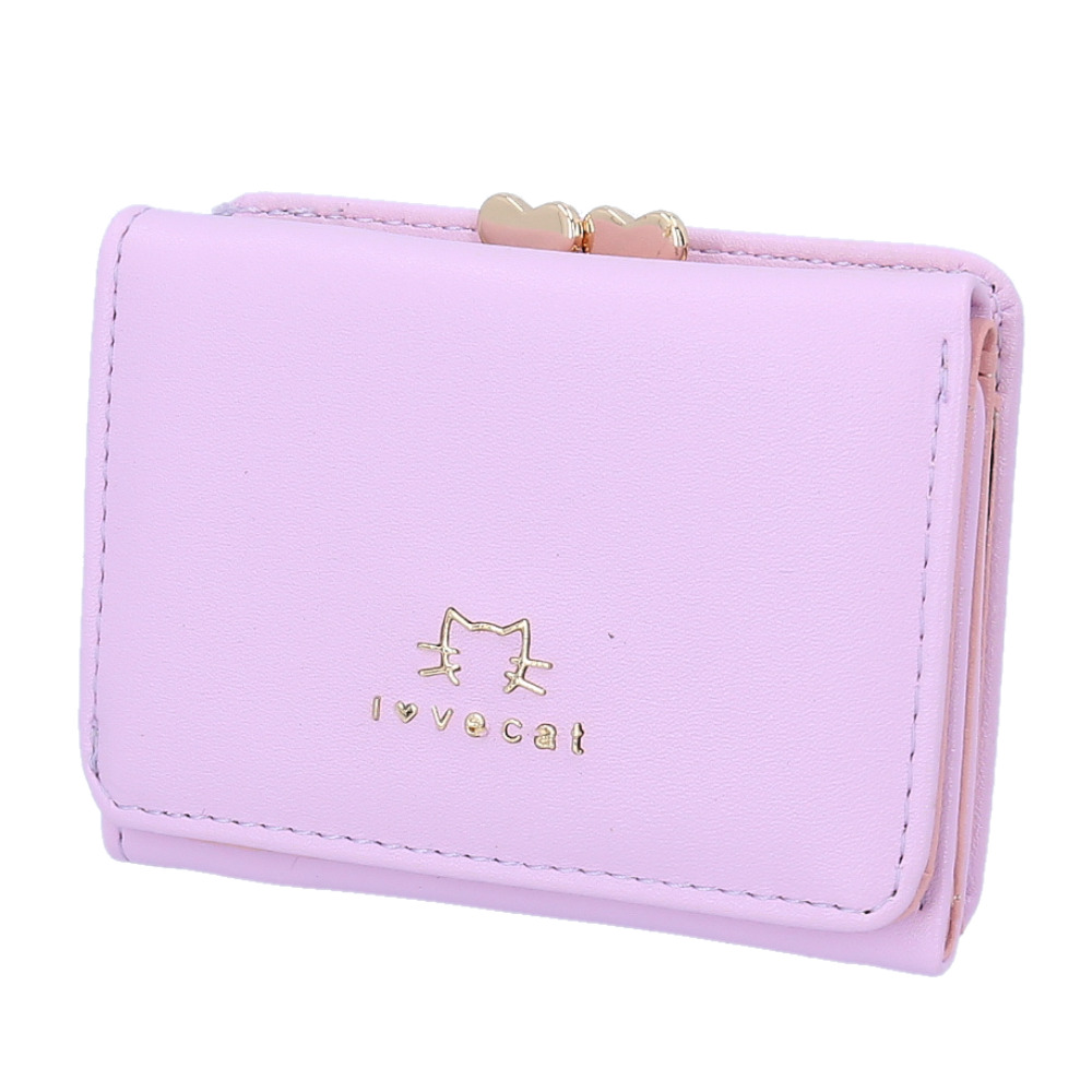 【新品未使用】CAFUNÉ ピンク 三つ折り財布 保存袋付き 財布 三つ折り レディース コンパクト 三つ折り財布 通販 ミニ