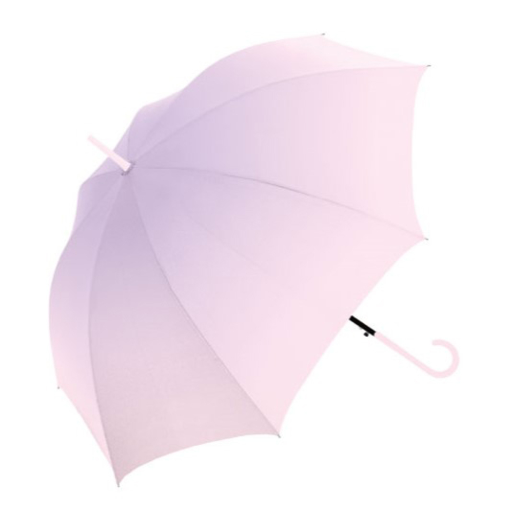 Natural Basic ナチュラルベーシック 傘 60cm 晴雨兼用傘 レディース 長傘 雨傘 ...