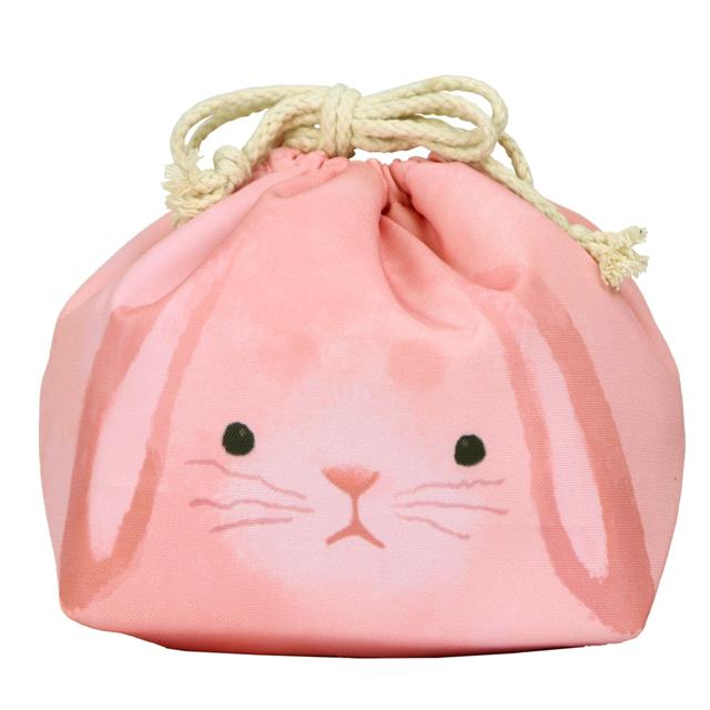 ランチ巾着 保冷 好評 おかおきんちゃく おかずきんちゃく 巾着袋 ランチバッグ 保冷バッグ 子供 キッズ お弁当袋 保冷巾着 猫 犬 女の子 男の子 おにぎ |  | 07