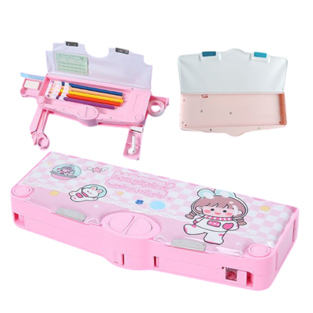 昭和レトロSmart Kid's ピンク 筆箱 BACKYARD FAMILY（バックヤードファミリー） 筆箱 多機能 小学生 通販
