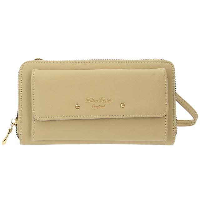 お財布ポシェット 大容量 通販 お財布ショルダー レディース お財布