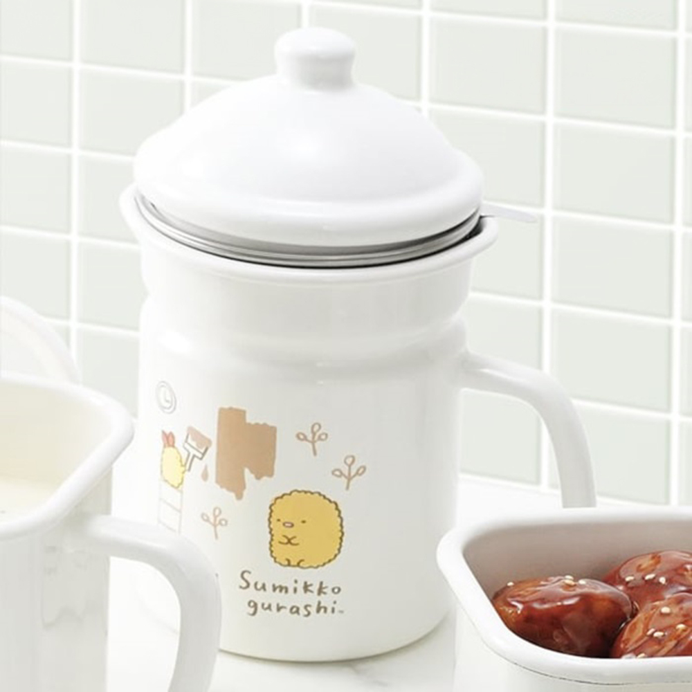 すみっコぐらし オイルポット ホーロー 1.4L 通販 日本製 豊琺瑯 