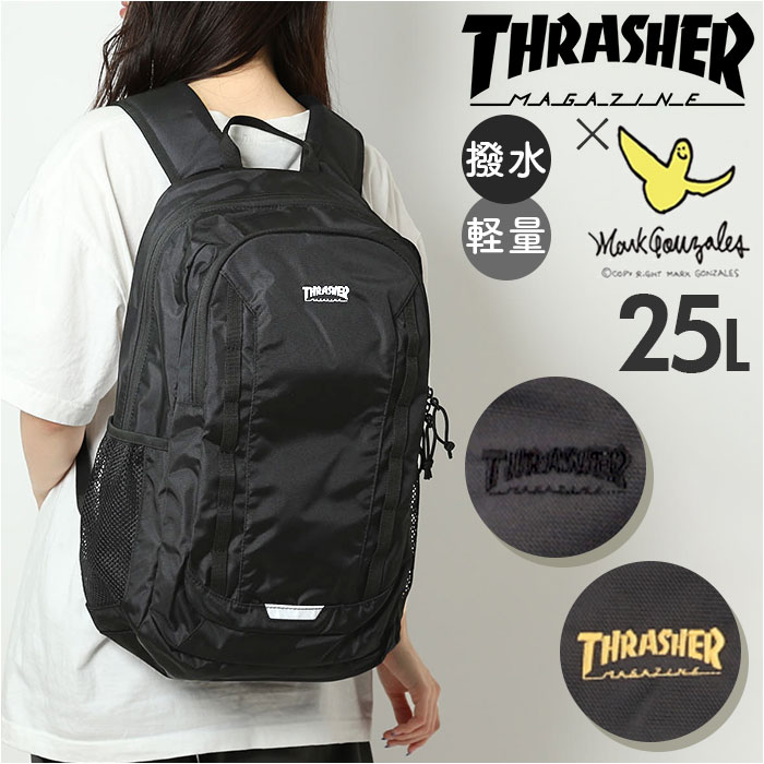 THRASHER ×ガーフィールドブラック リュック・バックパック即日発送‼️ GARFIELD THRASHER . . #thrasher #スラッシャー #garfield