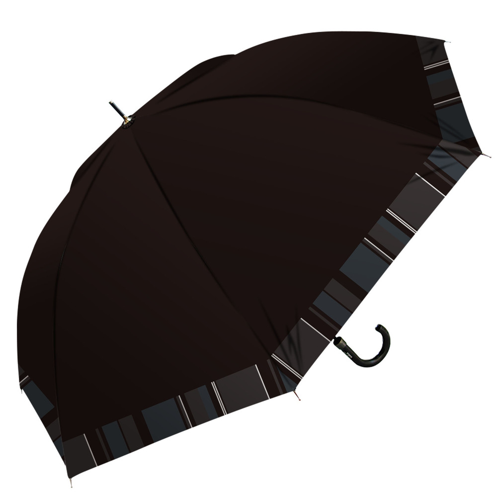 傘 メンズ 大きい 雨傘 長傘 70cm 大きめ ジャンプ傘 ワンタッチ傘 紳士傘 かさ カサ 耐風...