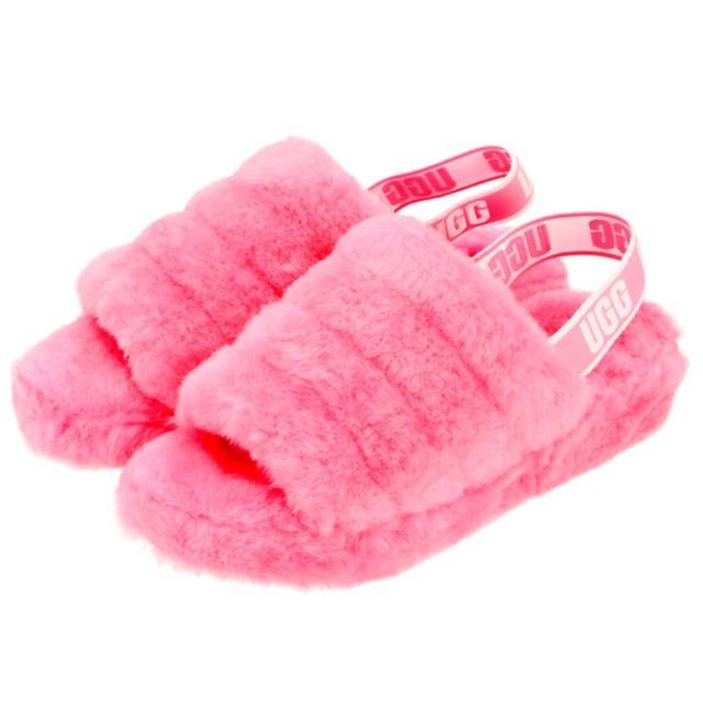 ugg 通販ugg サンダル ファー 好評 フラッフ イヤー スライド FLUFF