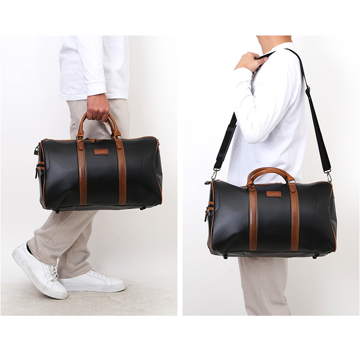 ボストンバッグ メンズ 小さめ 通販 日本製 ブランド UP RENOMA ユーピー レノマ ボストンバック 肩掛け バック 28l バッグ フェイクレザー 合皮 合成皮革_8