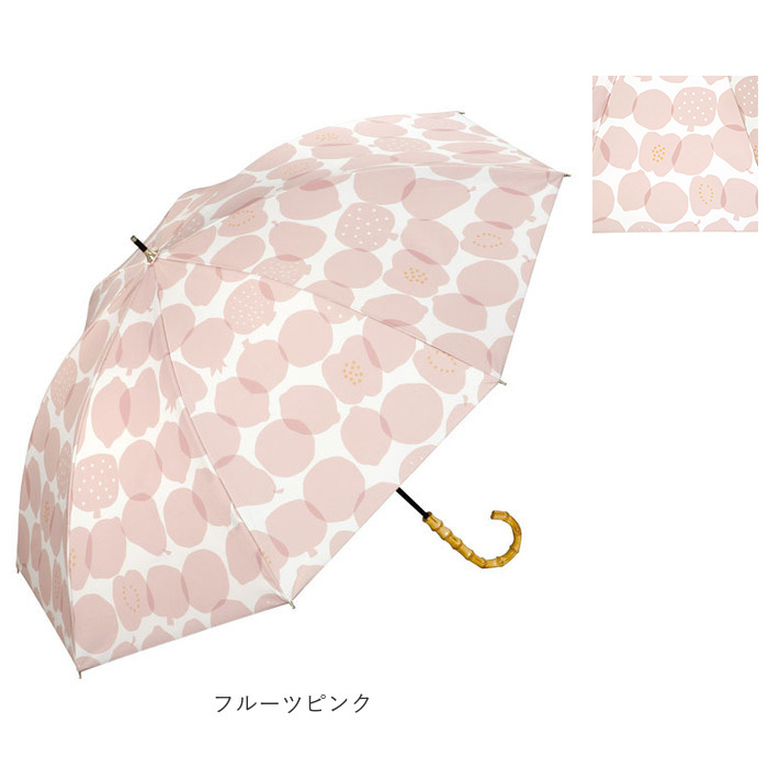 日傘 完全遮光 wpc 長傘 晴雨兼用傘 ワールドパーティー 傘 かさ カサ 雨晴 長かさ UVカット 100% UPF50+ 55cm レディース傘 遮熱 遮光パターンズプリント |  | 20