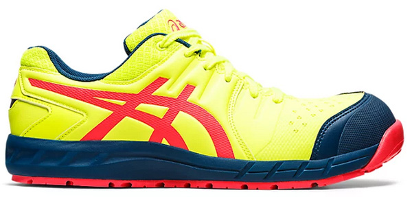 アシックス asics 安全靴 ＣＰ１１３ フラッシュイエローＸディーバ