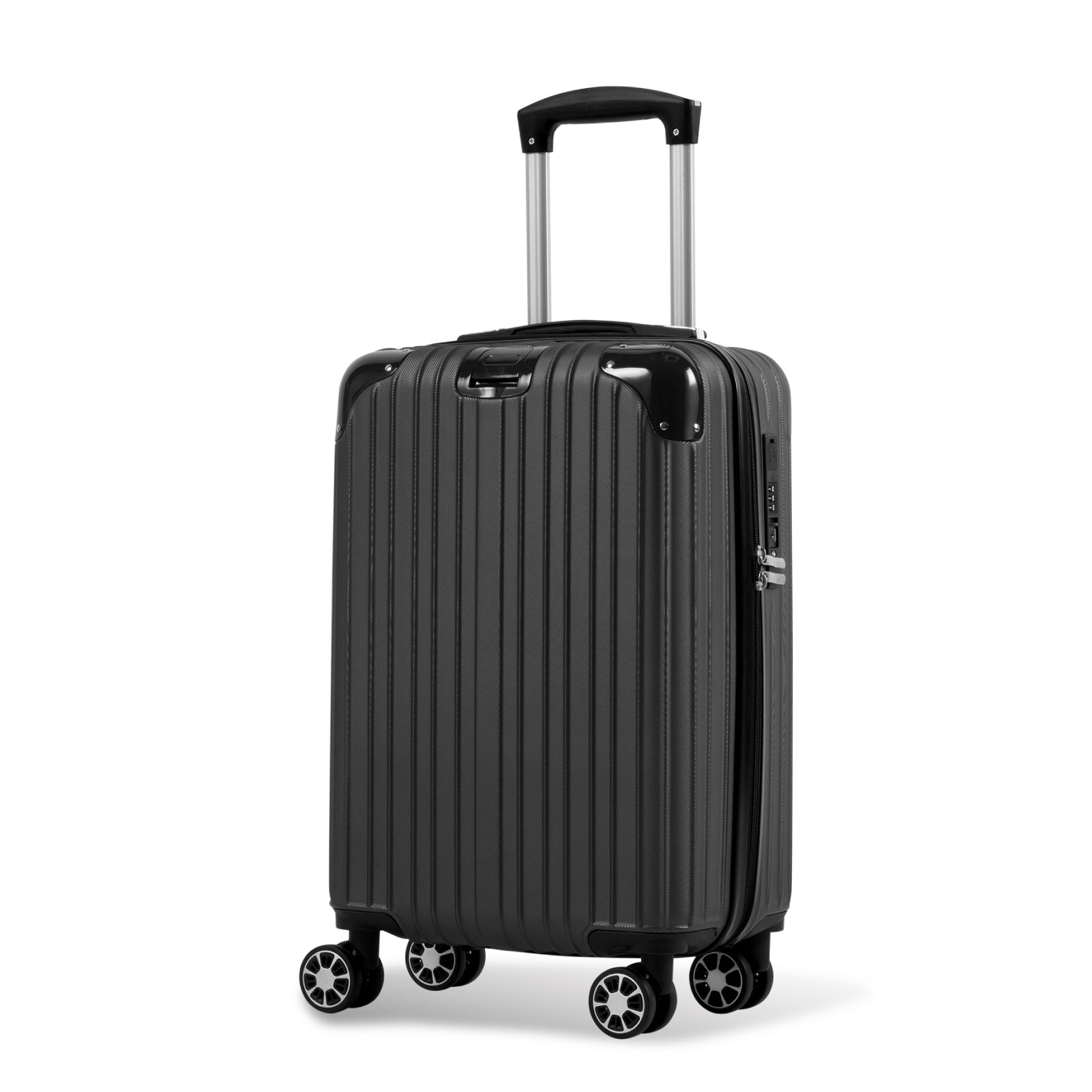 スーツケース 機内持ち込み キャリーケース Sサイズ キャリーバッグ TSAロック搭載 軽量 小型 静音 USBポート付き 360度回転 2泊3日  ファスナー式 ビジネス