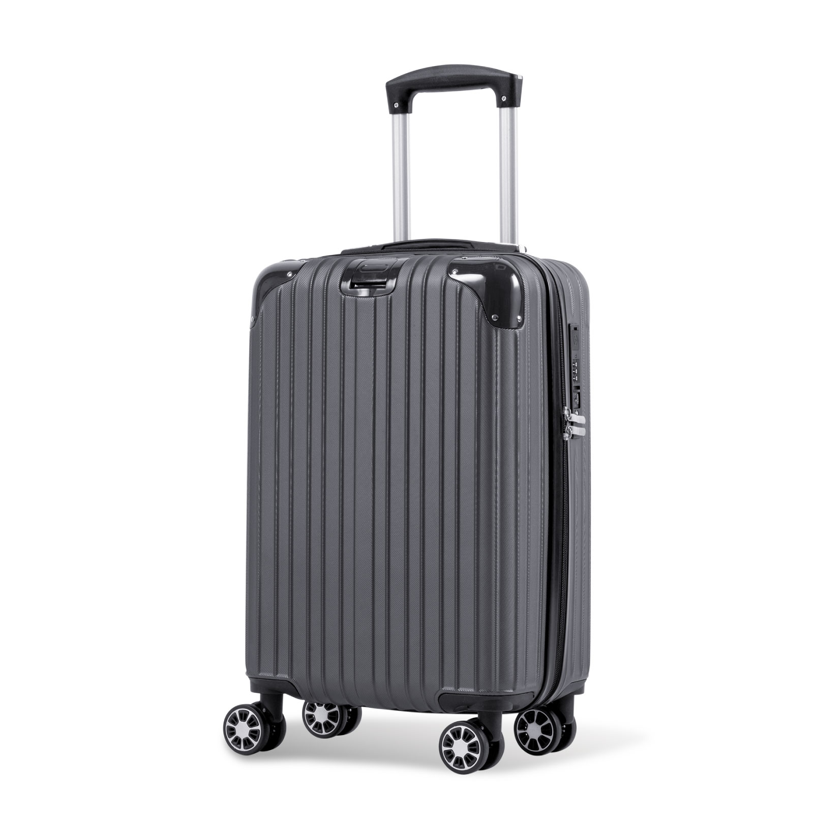 スーツケース 機内持ち込み キャリーケース Sサイズ キャリーバッグ TSAロック搭載 軽量 小型 静音 USBポート付き 360度回転 2泊3日  ファスナー式 ビジネス