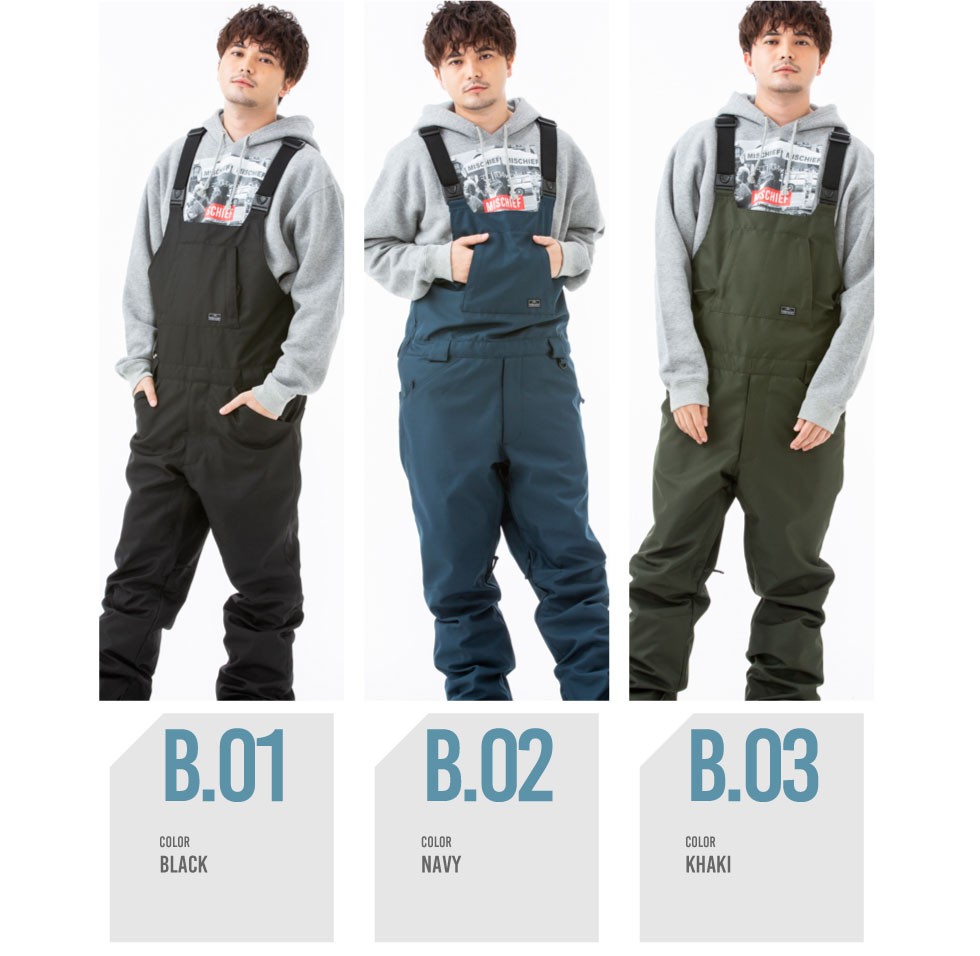 Nスノーボードウェア パンツ 単品 ビブパンツ BIB PANTS SECRET 