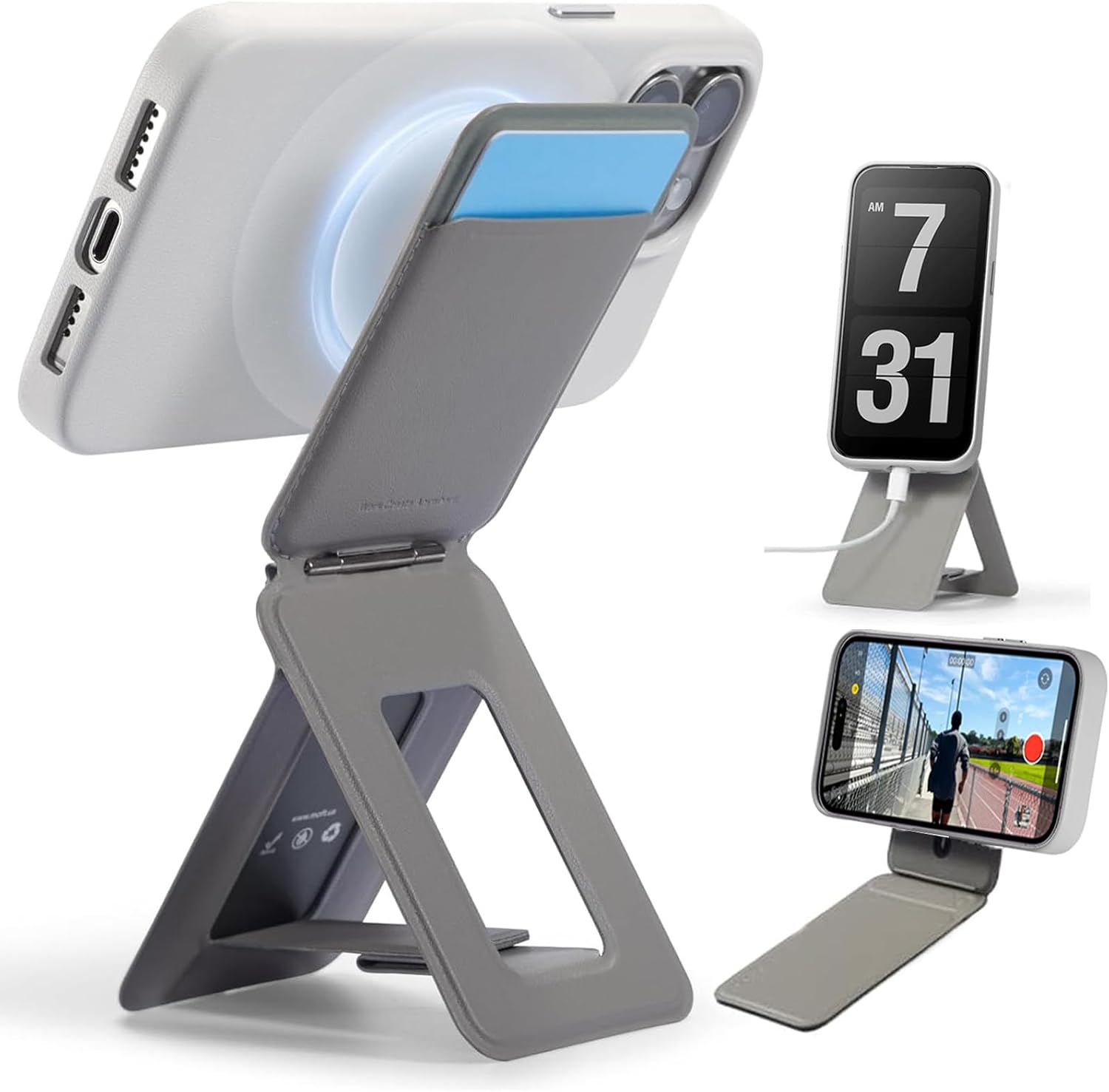 MOFT 8-in-1多機能スタンド スマホスタンド カードケース 三脚 撮影用 トライポッド MagSafe対応 MOVAS〓 自撮りウェブ会議 ドラマ鑑賞 レビュー投稿 100日保証 |  | 01