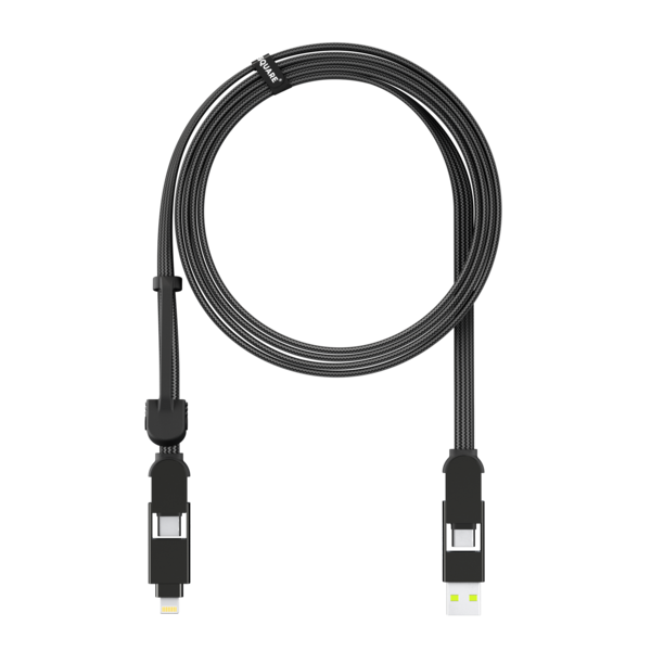 Rolling Square inCharge XL｜2m 【6in1】 5in1 4in1 3in1 マルチ充電ケーブル 高速充電 データ転送 ロングケーブル ローリングスクエア レビュー 100日保証 |  | 01