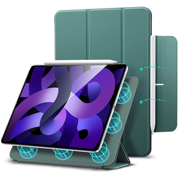 ESR iPadケース Air 第5/4世代(2022/2021) Pro11(2018) 磁気吸着 マグネットケース オートスリープ/ウェイク Pencil2対応 充電 レビュー投稿 100日保証｜mod｜04