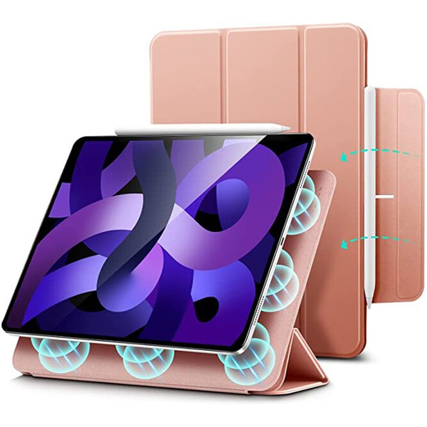 ESR iPadケース Air 第5/4世代(2022/2021) Pro11(2018) 磁気吸着 マグネットケース オートスリープ/ウェイク Pencil2対応 充電 レビュー投稿 100日保証｜mod｜06