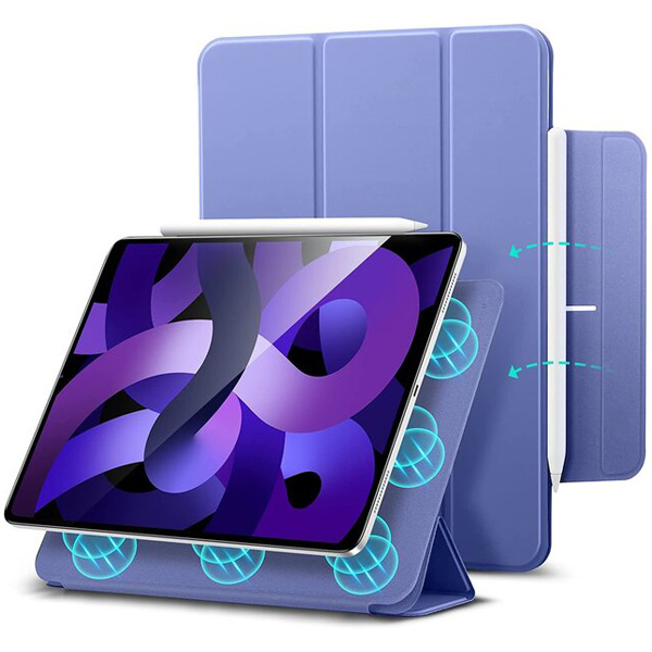 ESR iPadケース Air 第5/4世代(2022/2021) Pro11(2018) 磁気吸着 マグネットケース オートスリープ/ウェイク Pencil2対応 充電 レビュー投稿 100日保証｜mod｜09