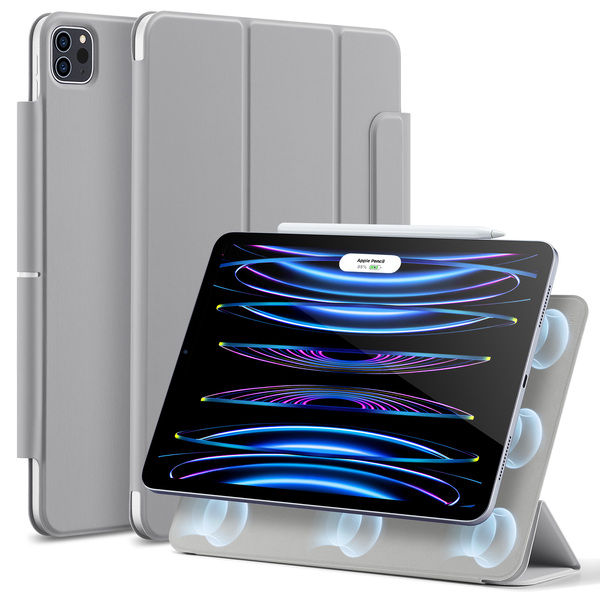 ESR iPadケース Pro11 第4/3/2世代（2022/2021/2020） 磁気吸着 マグ...