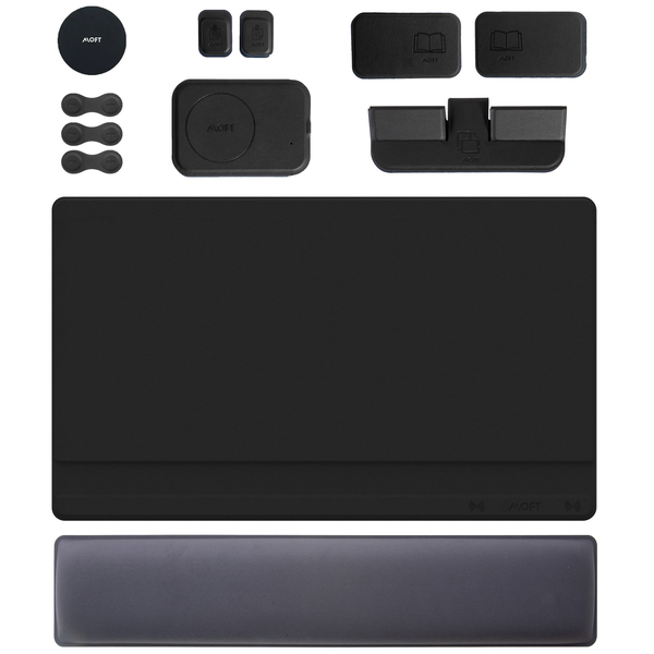 MOFT スマートデスクマット フルキットセット Smart Desk Mat NFCタグ対応 アプリもワンタッチ起動 20° 45° 60°  角度調整 耐荷重3kg レビュー 100日保証