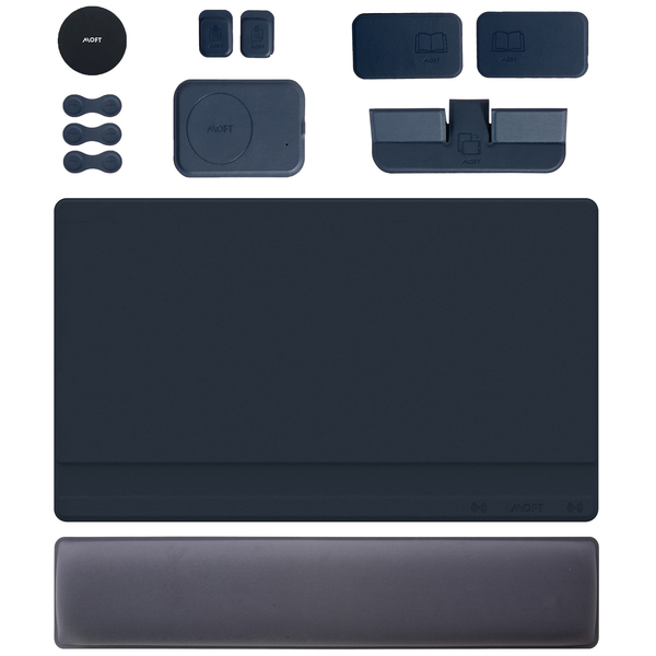 MOFT スマートデスクマット フルキットセット Smart Desk Mat NFCタグ対応 アプリもワンタッチ起動 20° 45° 60° 角度調整 耐荷重3kg レビュー 100日保証