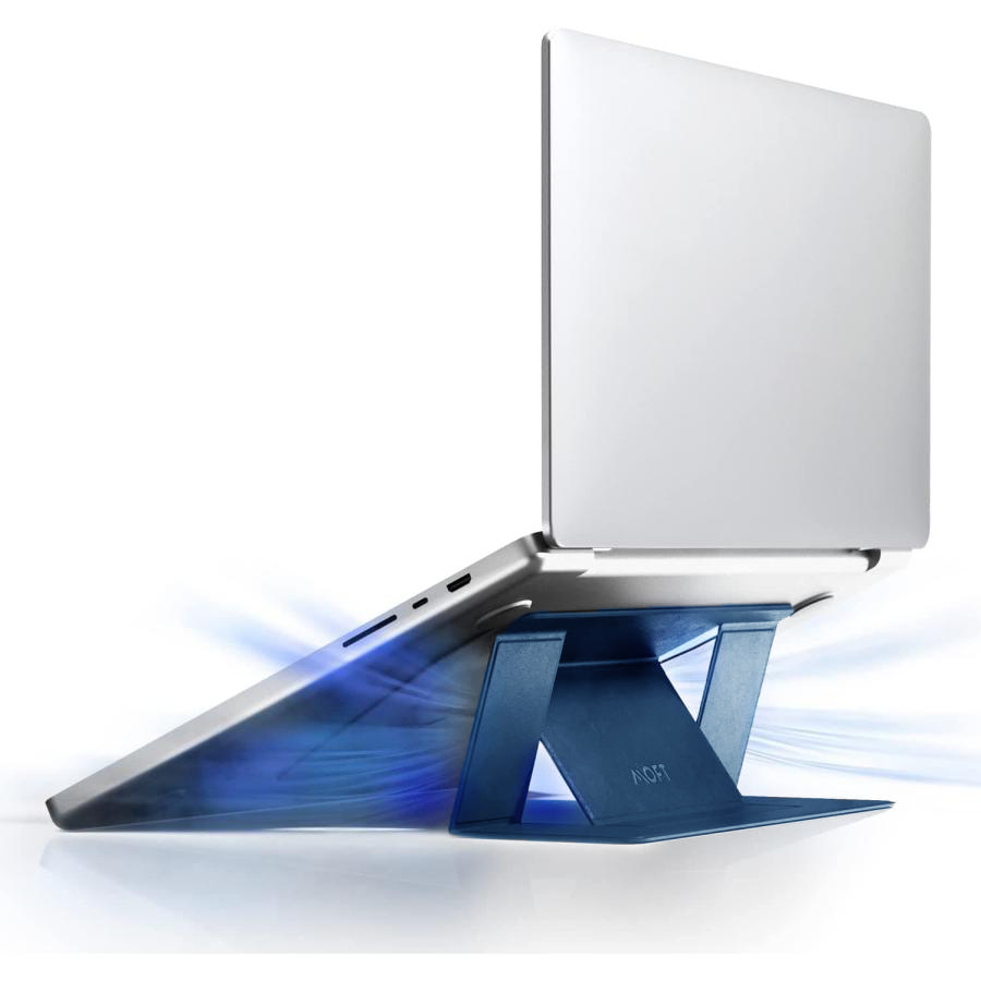 MOFT Cooling Stand ノートパソコンスタンド グラフェン構造 表面温度−5° 高い冷却性 放熱穴付 PCスタンド 軽量 放熱機能 MacBook レビュー 100日保証 | MOFT | 03