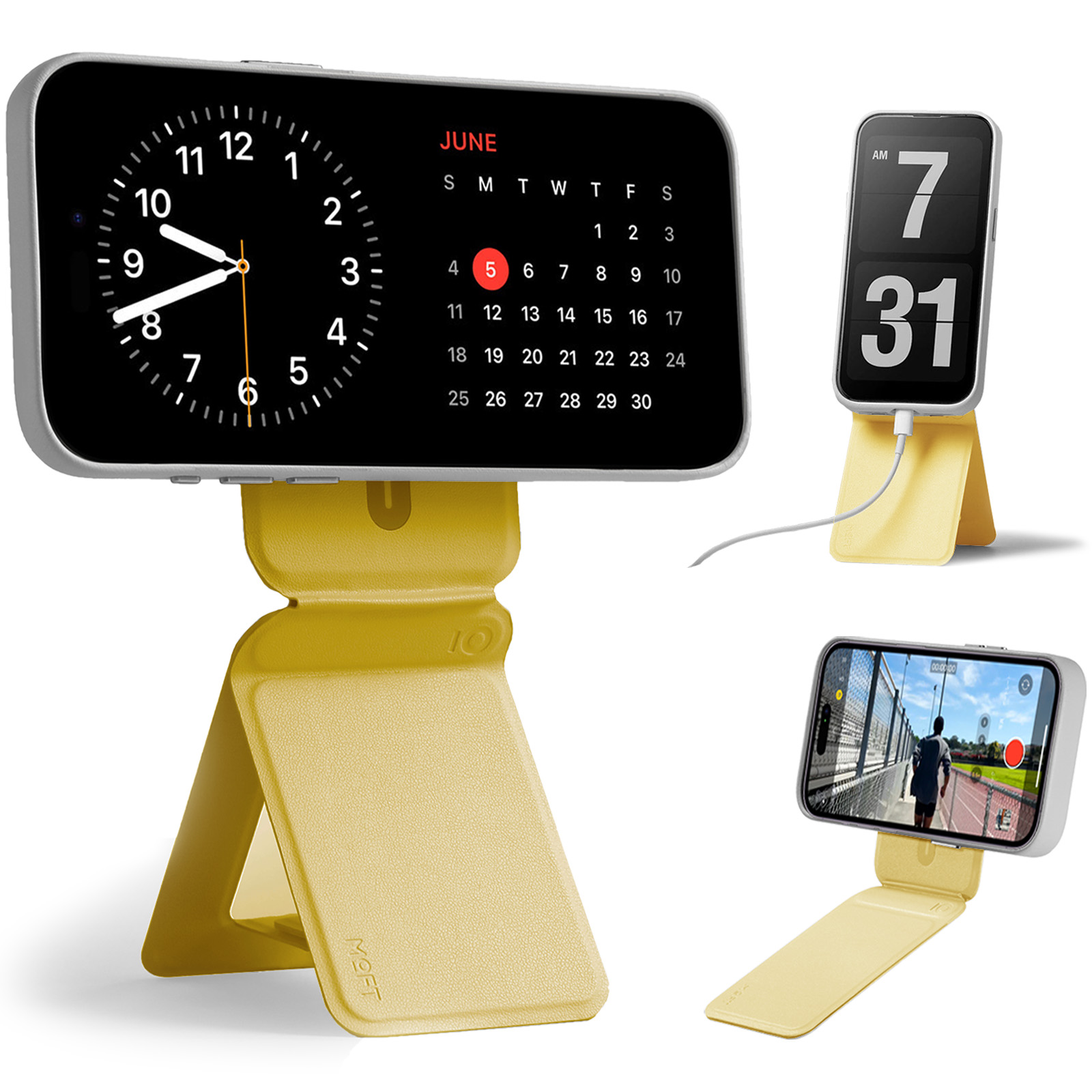 MOFT 七変化マルチスタンド 【全機種対応/アイアンリング付き】 iPhone17/16/15/14/13/12シリーズ スタンド MagSafe マグネット レビュー投稿 100日保証 | MOFT | 11