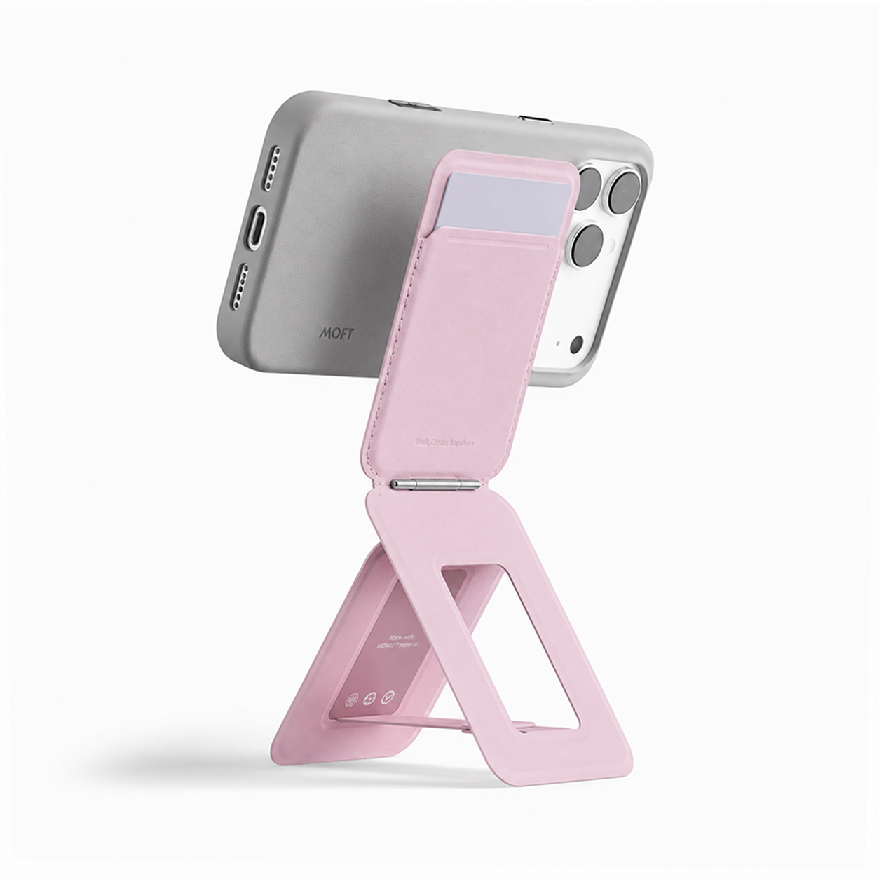MOFT 8-in-1多機能スタンド スマホスタンド カードケース 三脚 撮影用 トライポッド MagSafe対応 MOVAS〓 自撮りウェブ会議 ドラマ鑑賞 レビュー投稿 100日保証 | MOFT | 12