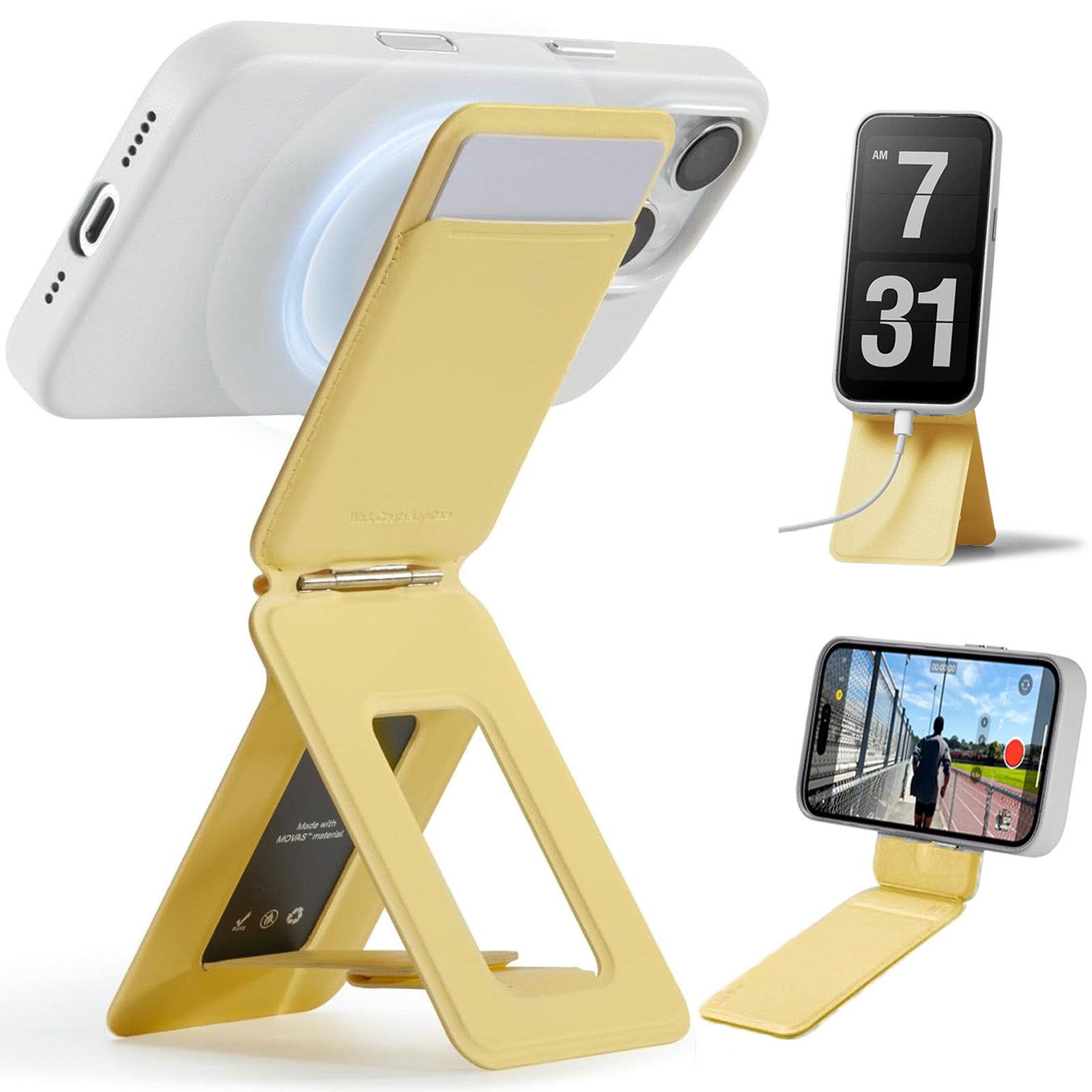 MOFT 8-in-1多機能スタンド スマホスタンド カードケース 三脚 撮影用 トライポッド MagSafe対応 MOVAS〓 自撮りウェブ会議 ドラマ鑑賞 レビュー投稿 100日保証 |  | 09