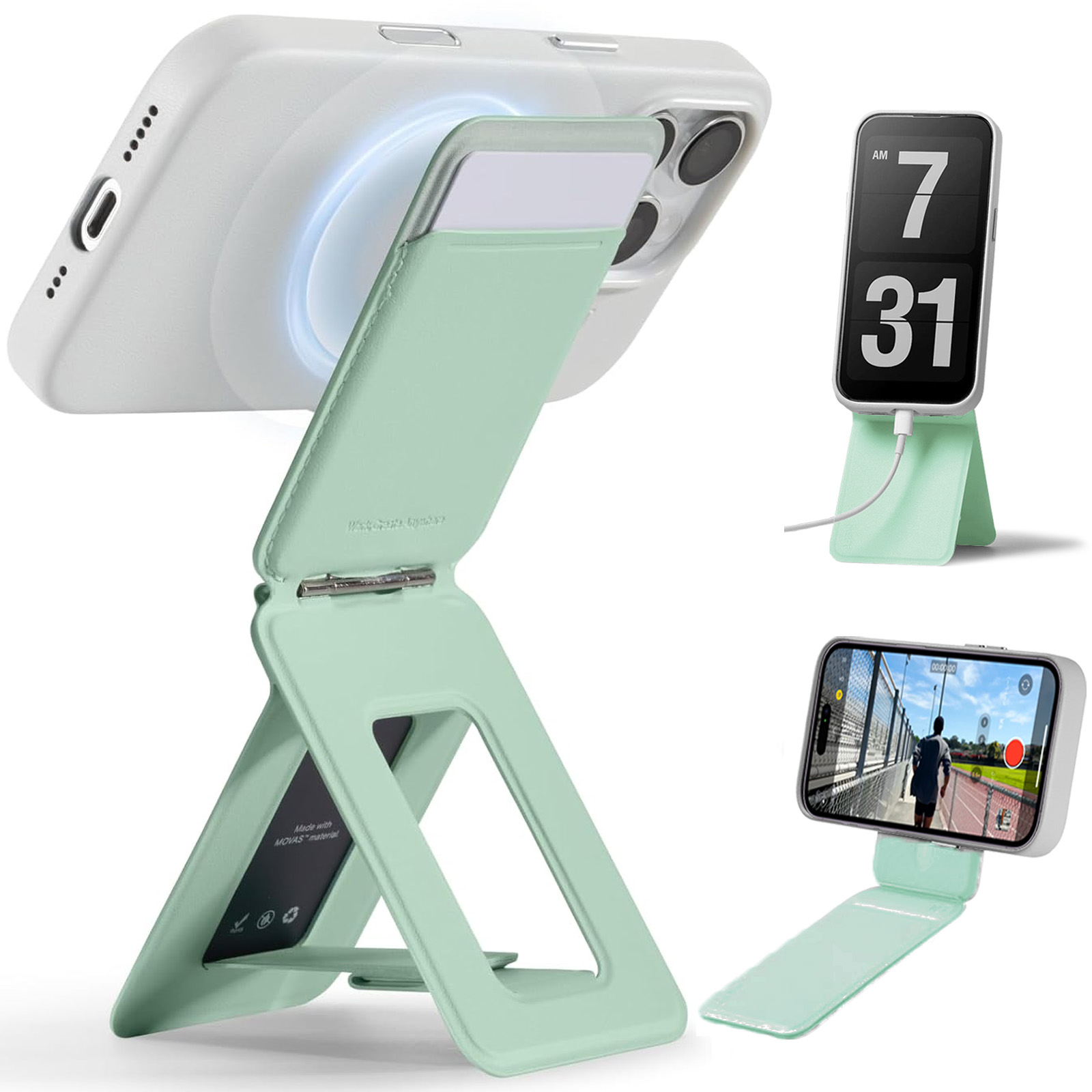 MOFT 8-in-1多機能スタンド スマホスタンド カードケース 三脚 撮影用 トライポッド MagSafe対応 MOVAS〓 自撮りウェブ会議 ドラマ鑑賞 レビュー投稿 100日保証 |  | 06