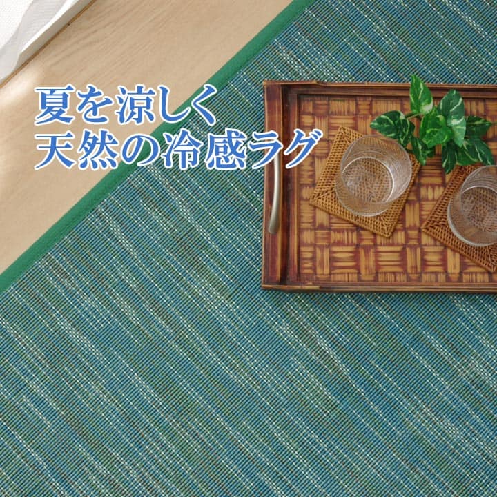 素足が気持ちいい ひんやり天然竹ラグ ウレタン入り【90×150cm】 |  | 01