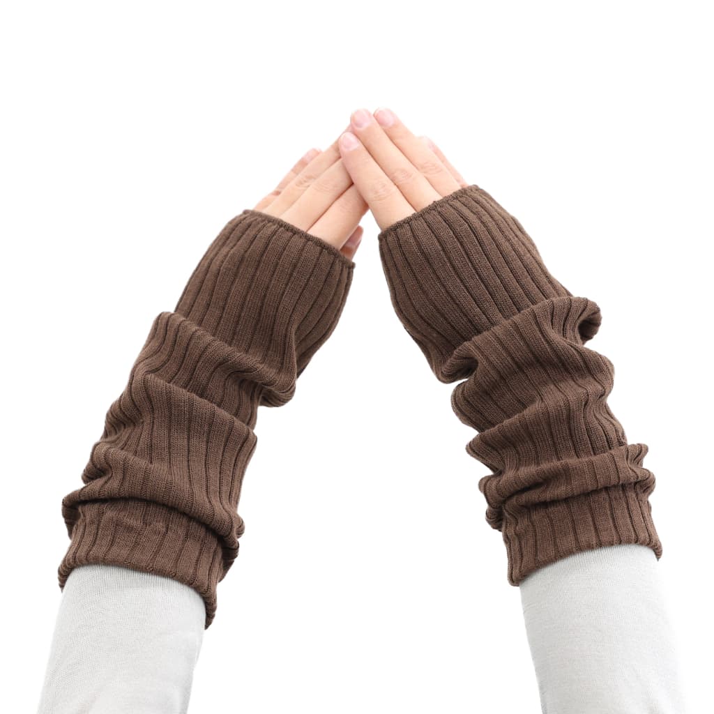アームウォーマー 日本製 リブ ニュアンスカラー おしゃれ アーム