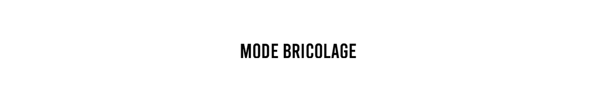 Mode Bricolage ヘッダー画像