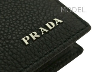 プラダ 財布 メンズ 二つ折り財布 黒/ブラック アウトレット 2M0738 商品コード PRADA,OUTLET