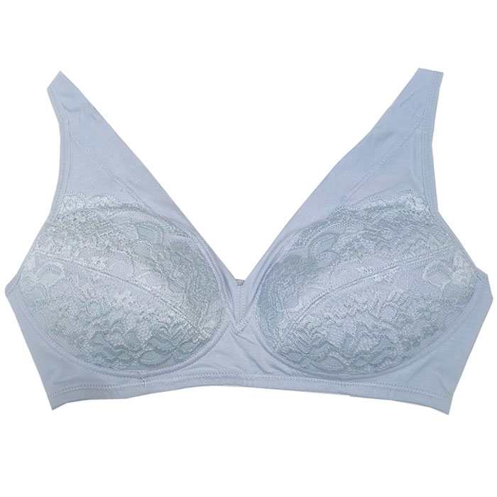 綿100% 弱 頑張らない 補正 ブラ ブラジャー 在宅ワーク 下着 快適 習慣化できる  ルーティン 下着 女性 ナチュラル 補整ブラ 敏感肌 オーガニック | モデルルック | 02