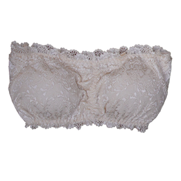 ブラカバー レース 谷間隠し 胸元カバー 胸元 カバー インナー チラ見え防止 ブラック 下着 レディース 結婚式 セクシー かわいい レース ホワイト ブラジャー | モデルルック | 02