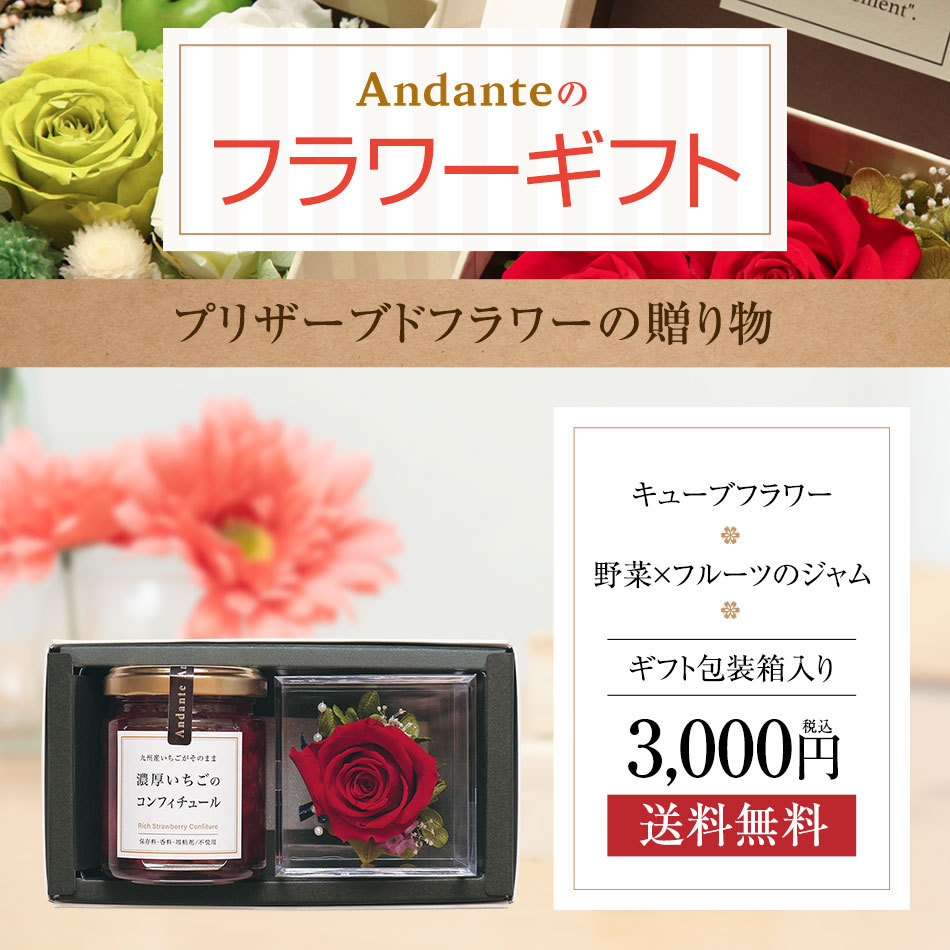 アンダンテ フラワーギフト