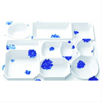 山吹140−120 あじさい仕切セット 20入 弁当容器 紙ボックス