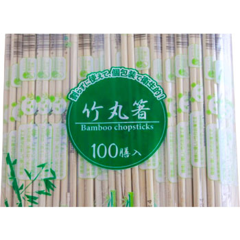 フジ 竹丸箸 OP完封楊枝入 100膳入り 2...の詳細画像1