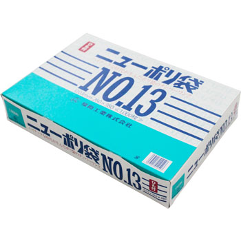 福助工業 ニューポリ袋 03 No.13 1000枚入 ひも付 ビニール袋