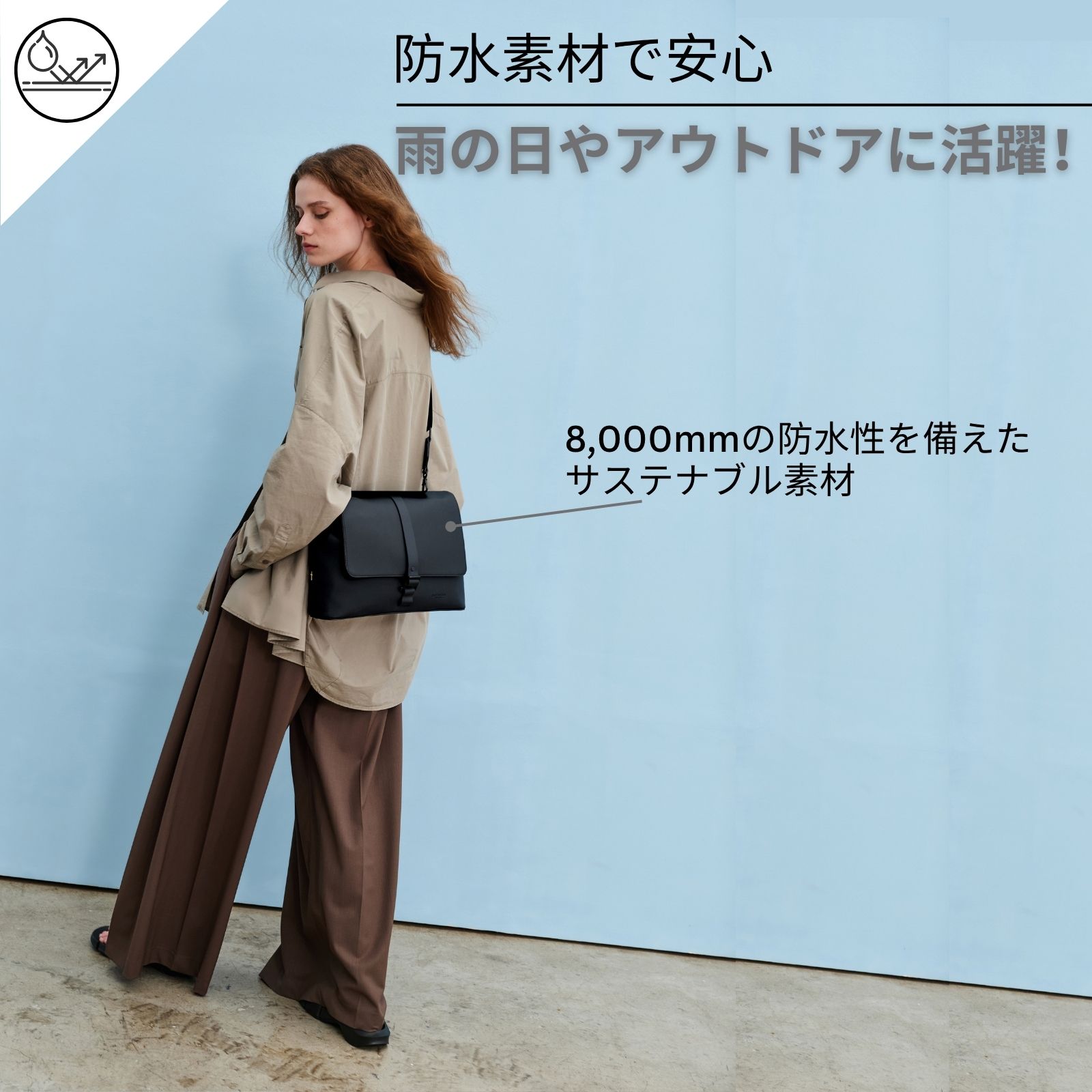 GASTON LUGA（ガストンルーガ） 斜め掛けバッグ 防水 Splash Crossbody